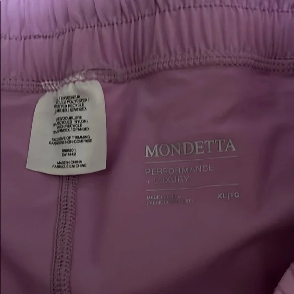 Mondetta Pink Athletic Shorts Lightweight Elastic Waist NWT - Picture 4 of 6
